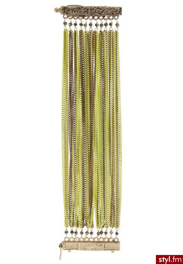 Rosantica MILLE FILI BRACCIALE Bransoletka żółty - Bransoletki Biżuteria Moda