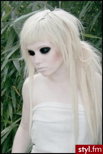 EMO Alternatywne Średnie Fryzury