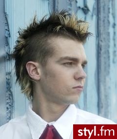 Punk Rock Alternatywne Średnie Fryzury