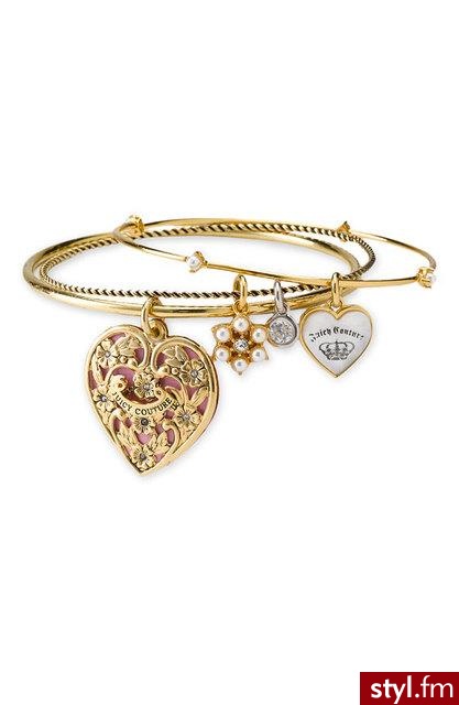 Bransoletka z serduszkami od Juicy Couture. Cena: $88 - Pozostałe Dodatki Moda