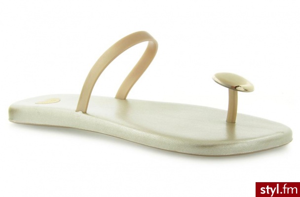 Mel by Melissa shoes MEL BY MELISSA PEPPER GOLD - Klapki Buty Moda