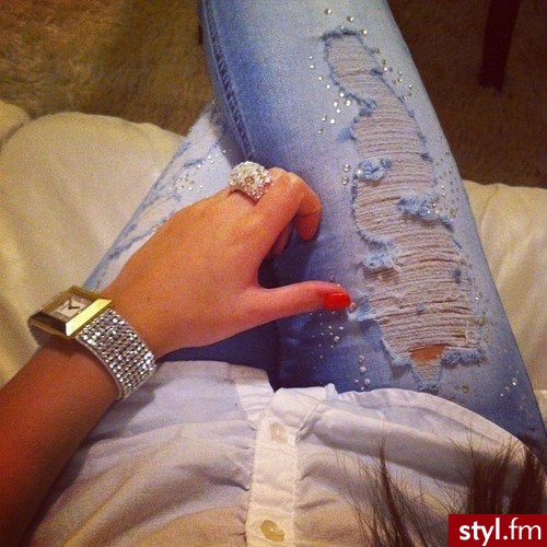 Jeansy Spodnie Moda