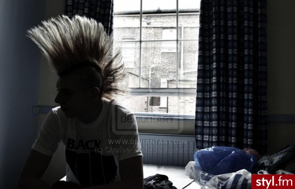 Punk Rock Alternatywne Średnie Fryzury
