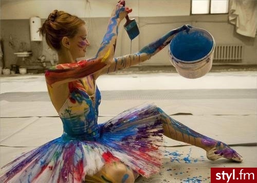 Colourful ballet dress - Pozostałe Sukienki Moda