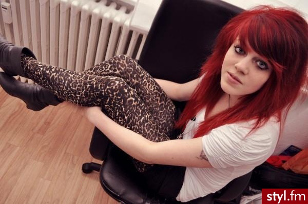 Średnie Fryzury