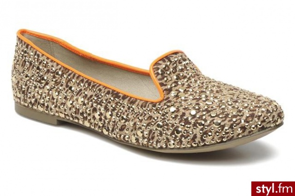 Bullboxer Balerinki Tilva (Brązowy) - Balerinki Buty Moda