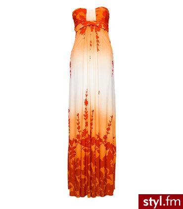 Ethical Floral Low Cut Maxi Dress. http://www.desireclothing.co.uk - Pozostałe Ciuchy Moda