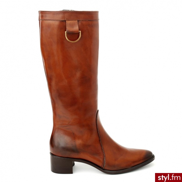 Venezia KOZAKI 192 SIV BROWN - Kozaki Buty Moda