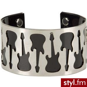 Bransoletka z gitarami:) - Pozostałe Dodatki Moda