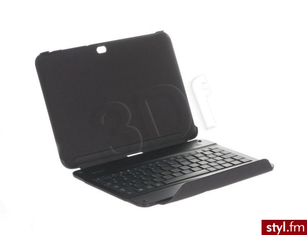Samsung Klawiatura do Samsung Galaxy Tab 8.9 ze zintegrowanym etui (BKC-1C9GBBG) - Portfele i etui Dodatki Moda