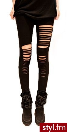 Leginsy Spodnie Moda