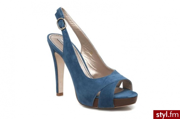 Tosca Blu Shoes SANDAŁY LILIUM 2 BY TOSCA BLU SHOES (Niebieski) - Sandały Buty Moda