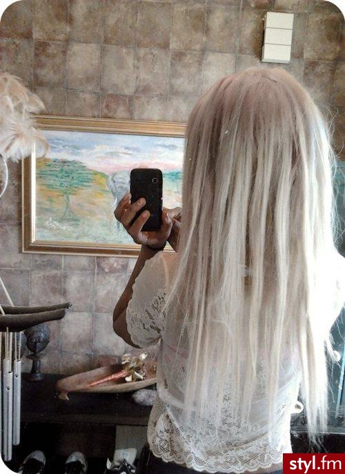 Blond Rozpuszczone Proste Na co dzień Długie Fryzury