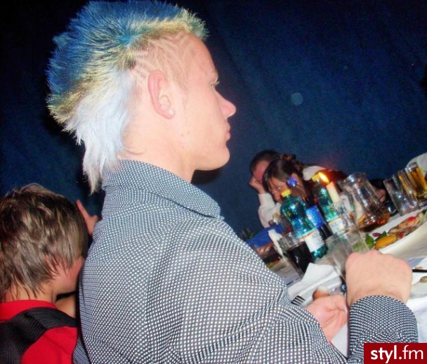 Punk Rock Alternatywne Średnie Fryzury