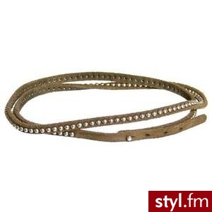 Leather bracelet brown - Polyvore. Pobrano ze strony: http://www.polyvore.com/leather_bracelet_brown/thing?id=28892501 - Pozostałe Dodatki Moda
