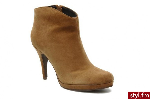 SPM PÓŁBUTY I BOTKI ACACIA BY SPM (Brązowy) - Botki Buty Moda