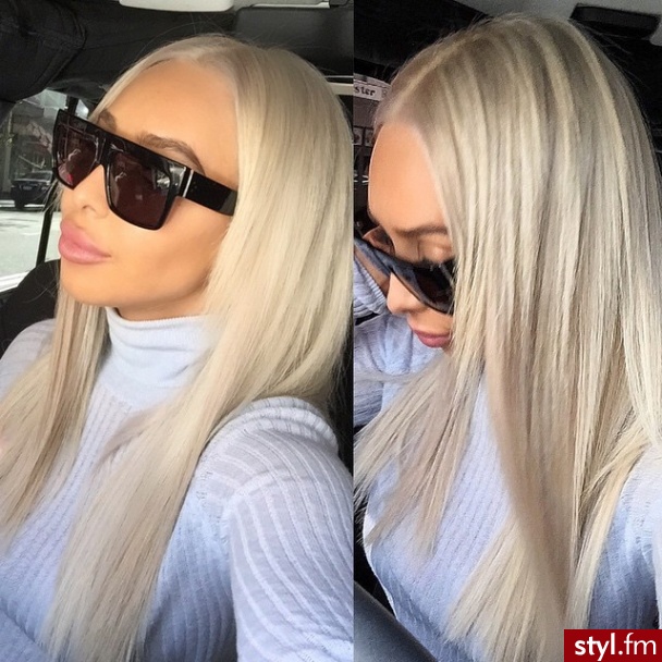 Blond Rozpuszczone Proste Na co dzień Długie Fryzury