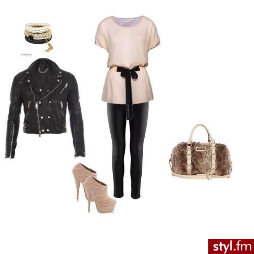 elegancja z nutka rocka - Styler