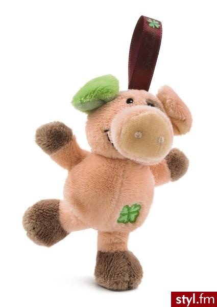 Good Luck Brelok Świnka na sznurku z kolekcji Farm Friends od firmy Nici Długość: 12 cm. Cena 22 zł ;] - Pozostałe Dodatki Moda