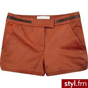 A.L.C. Snakeskin-trimmed leather shorts - Polyvore. Pobrano ze strony: http://www.polyvore.com/snakeskin-trimmed_leather_shorts/thing?id=32800662 - Misz-masz