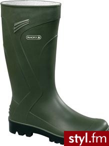 PANOPLY KALOSzE WYSOKIE PVC zIELONE (JOUC2VE/40) - Kalosze Buty Moda