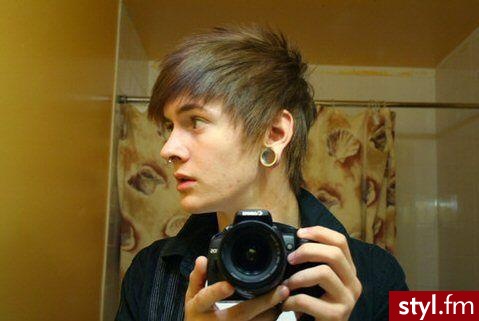 Punk Rock Alternatywne Średnie Fryzury