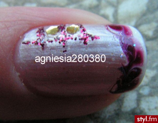 Autor: agniesia280380 francuzik maziajkowy.... Autor: <b>agniesia280380</b><br /> - Paznokcie