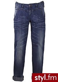 Bonprix Dżinsy chino 979104_1412 - Jeansy Spodnie Moda