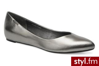 Esprit Balerinki Lyra Ballerina Szary - Balerinki Buty Moda