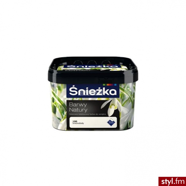 Śnieżka Emulsyjna Barwy Natury Biała 100 2,5L - Emu Buty Moda