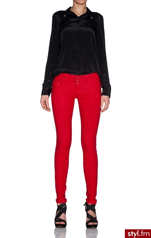 Jeansy Spodnie Moda