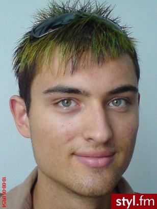 Punk Rock Alternatywne Średnie Fryzury