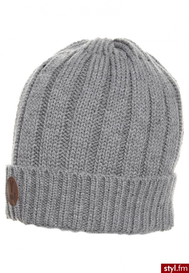 YOUR TURN Czapka szary (CHE0595) - Nakrycia głowy Dodatki Moda