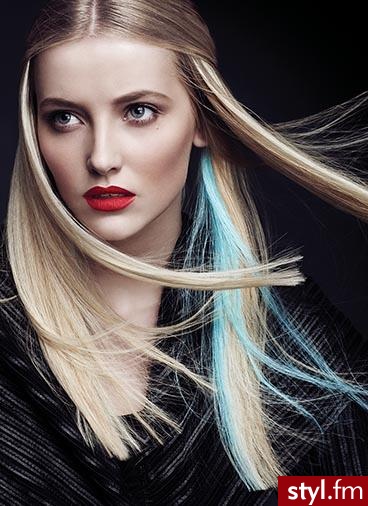 Blond Rozpuszczone Proste Na co dzień Długie Fryzury