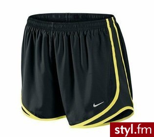 Nike Spodenki damskie TEMPO SHORT I czarne roz. L - Szorty Spodnie Moda