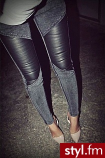 Jeansy Spodnie Moda