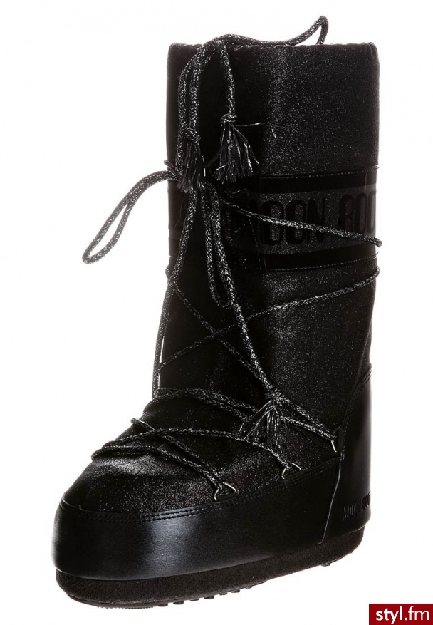 Moon Boot DELUX Kozaki zimowe czarny - Kozaki Buty Moda