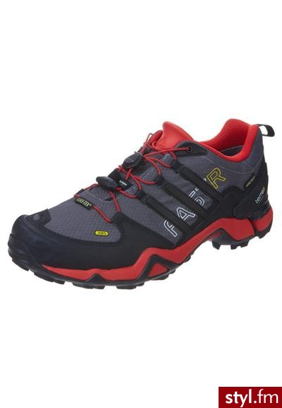 adidas Performance TERREX FAST R GTX Półbuty trekkingowe szary - Półbuty Buty Moda