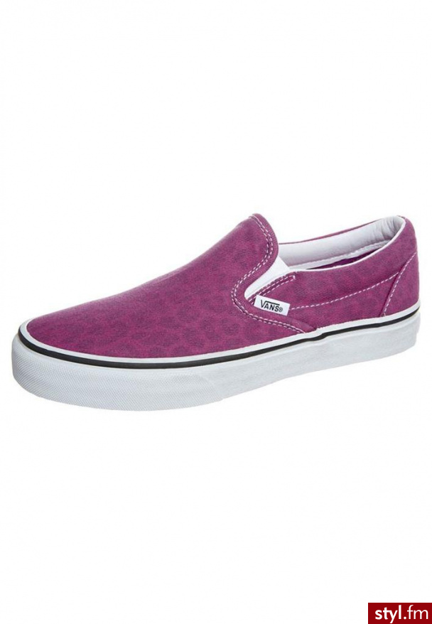 Vans CLASSIC SLIPON Półbuty wsuwane różowy (VUC4) - Półbuty Buty Moda