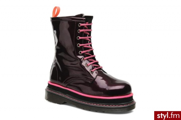 Buffalo Półbuty i botki Oceano (Różowy) - Botki Buty Moda