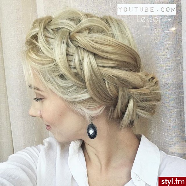 Blond Upięcie Kręcone Na co dzień Długie Fryzury