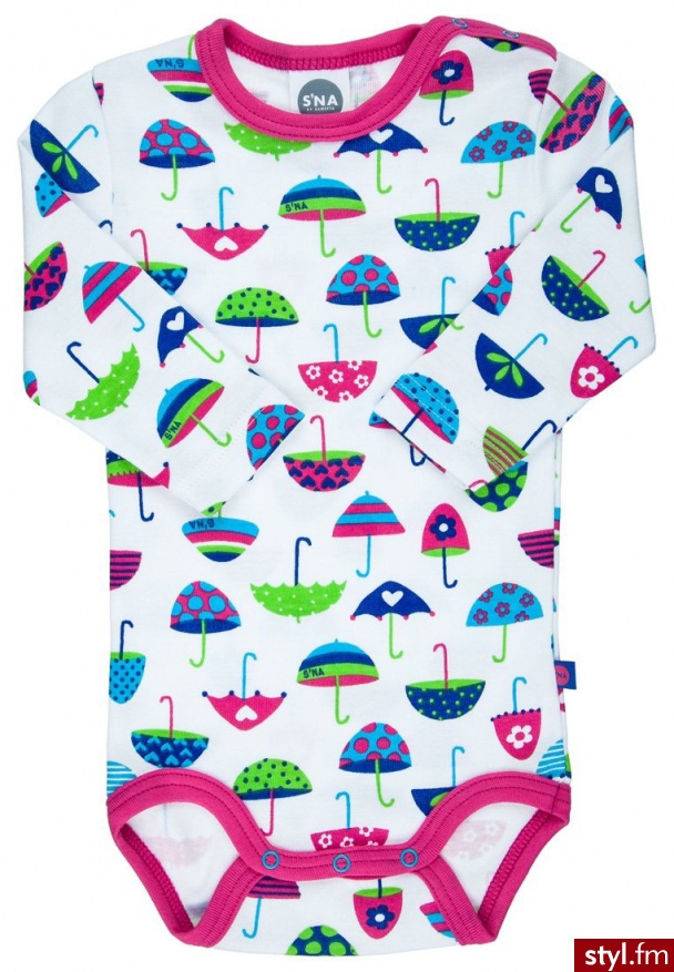 Sanetta Body różowy (321618) - Body Bielizna Moda