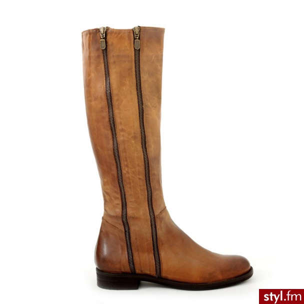 Venezia KOZAKI 528 VIN CUOIO - Kozaki Buty Moda