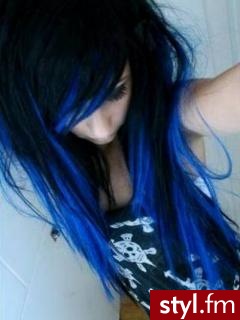 EMO Alternatywne Średnie Fryzury