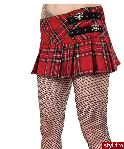 W krate. miniówka z krate - Pozostałe Ciuchy Moda