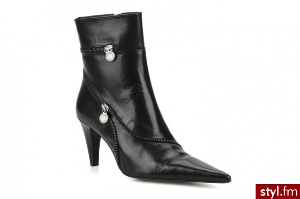 Perlato PÓŁBUTY I BOTKI HONFLEUR BY PERLATO (Czarny) - Botki Buty Moda