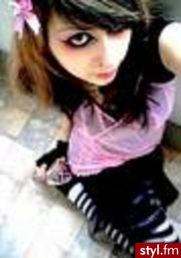 EMO Alternatywne Średnie Fryzury