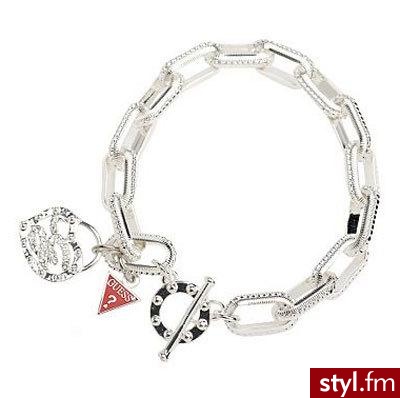 srebrna bronsolerka firmy Guess - 40GBP - Pozostałe Dodatki Moda