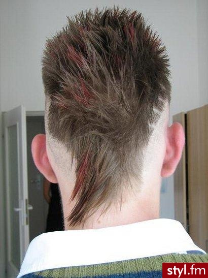 moje dzieło - Punk Rock Alternatywne Średnie Fryzury