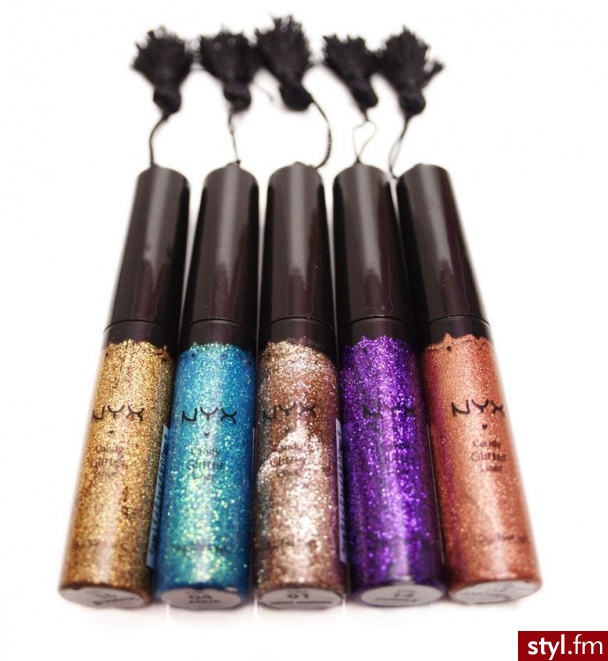 NYX Candy Glitter Liners. NYX Candy Glitter Liners - Makijaże